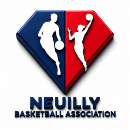 Neuilly Basketball 3D Logo